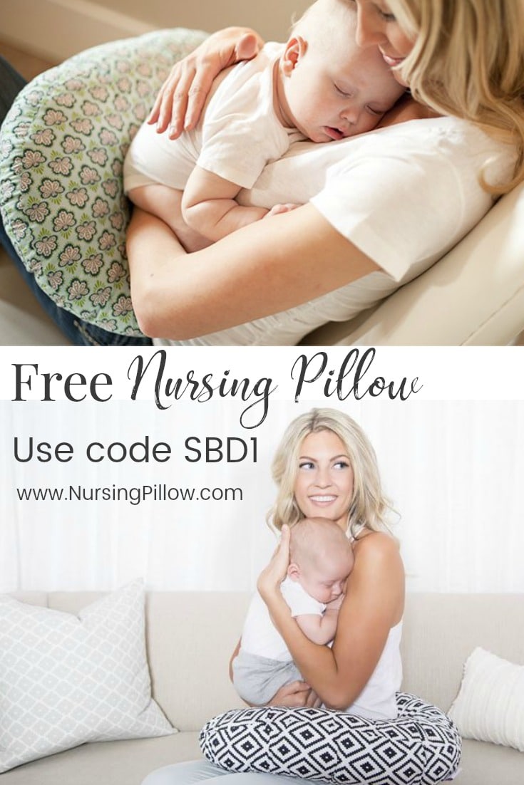 free baby stuff - free nursing pillow