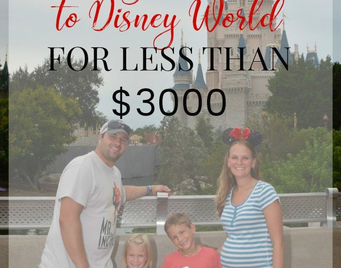 Having just taken our first family trip to Disney, I’m now happy to say it's really is possible to take a family vacation to Disney World for under $3000!