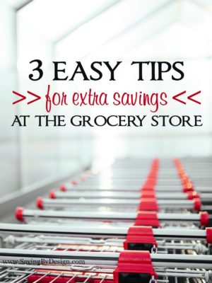 3 Easy Tips to Find Extra Savings at the Grocery Store