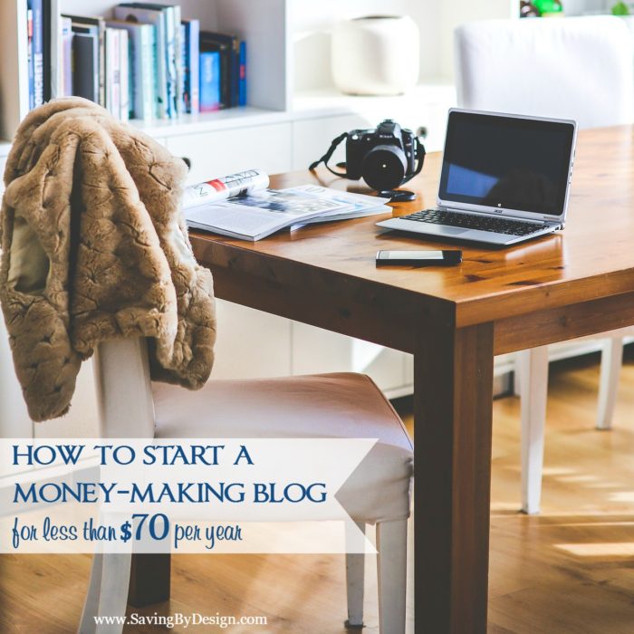 Starting a blog has made my dream of being a work-at-home mom come true. Here's how to start a blog to make money for less than $70 per year so you can achieve your dreams too!