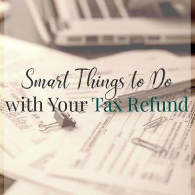 When you check these smart things to do with your tax refund off your list, you'll feel relieved knowing you're closer to getting your finances in order.