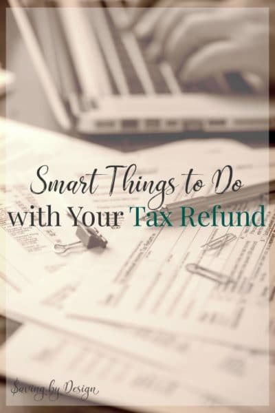 When you check these smart things to do with your tax refund off your list, you'll feel relieved knowing you're closer to getting your finances in order.