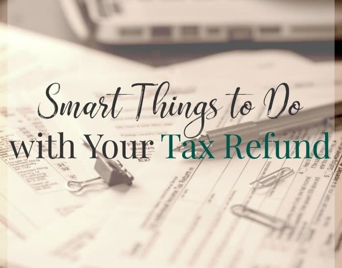 When you check these smart things to do with your tax refund off your list, you'll feel relieved knowing you're closer to getting your finances in order.