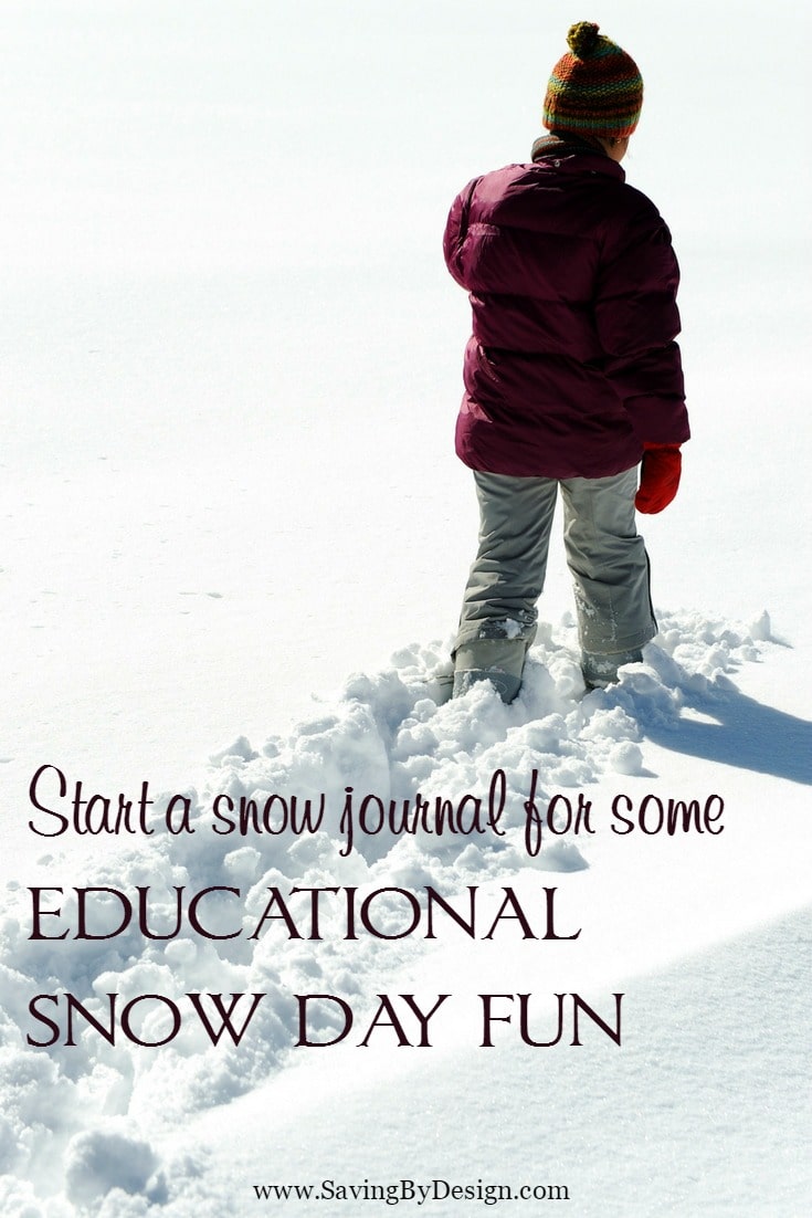 Use this free printable to create a "Snow Journal" to track the snowfall during storms over the years. The kids will love this educational snow day fun!