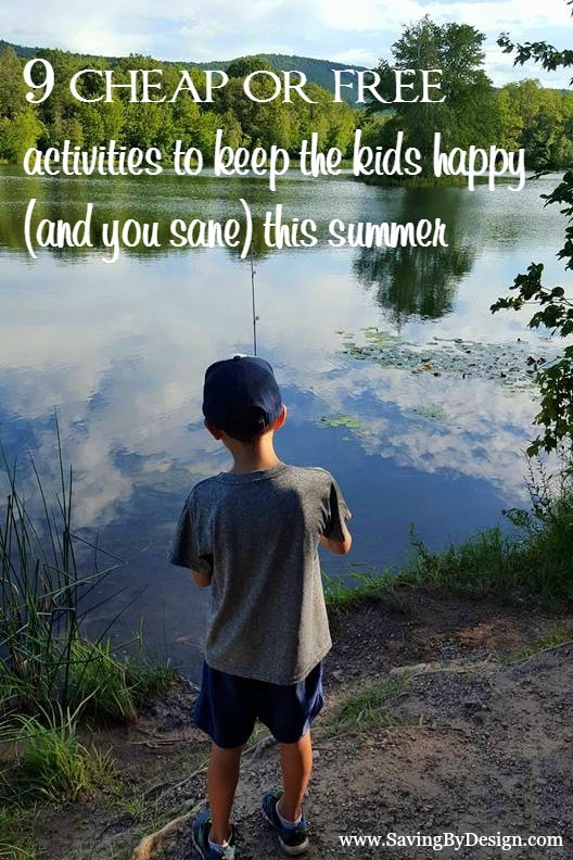 Keep the kids busy without going broke...these cheap or free summer activities will keep your kids entertained and their minds active during summer break!