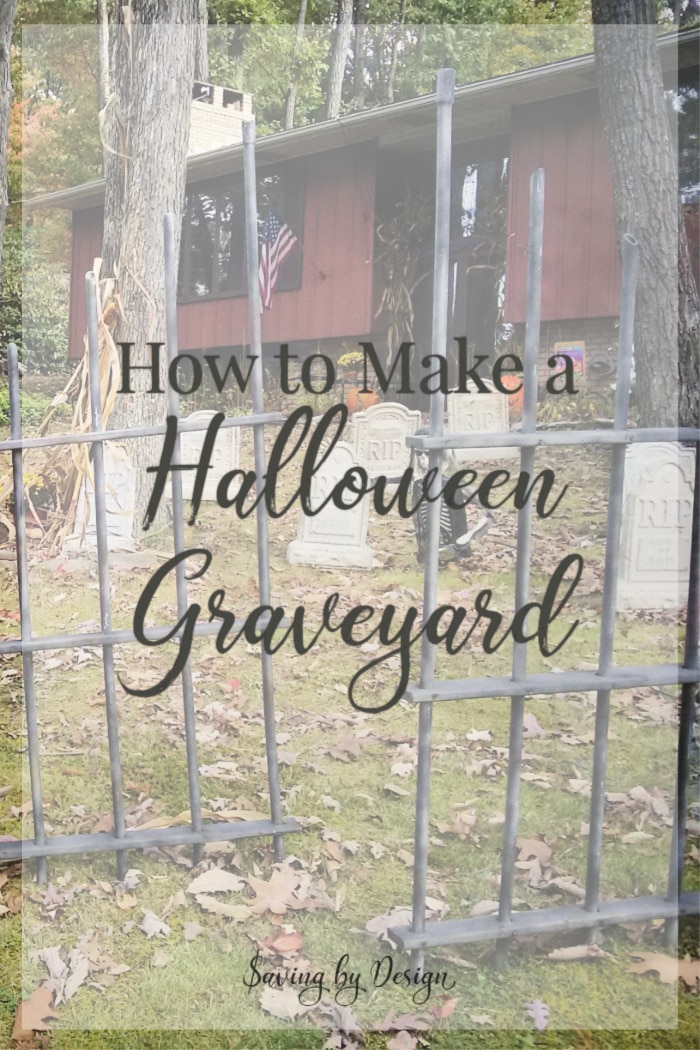 Diy Outdoor Halloween Decorations Make A Halloween Graveyard