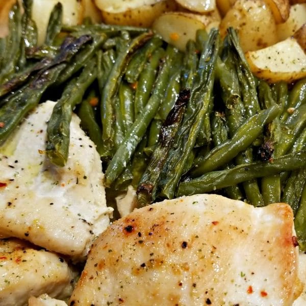 Italian Dressing Chicken and Veggies OneDish Baked Chicken Recipe