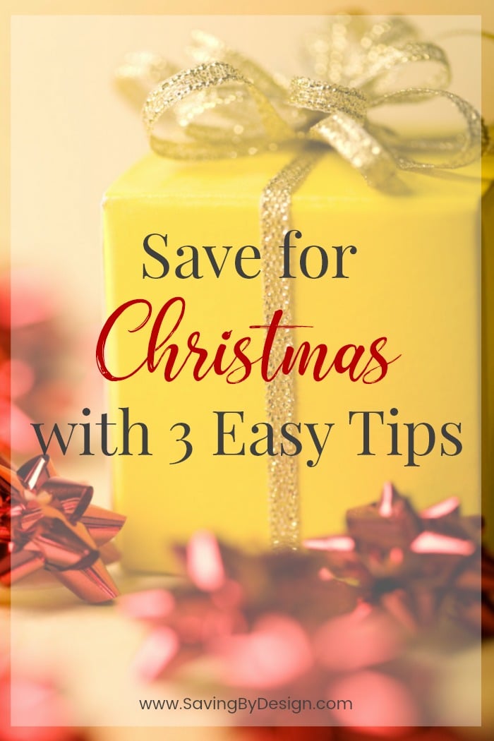 There's still time to save for Christmas with these 3 easy tips!