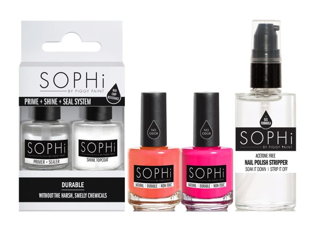 SOPHi natural nail polish