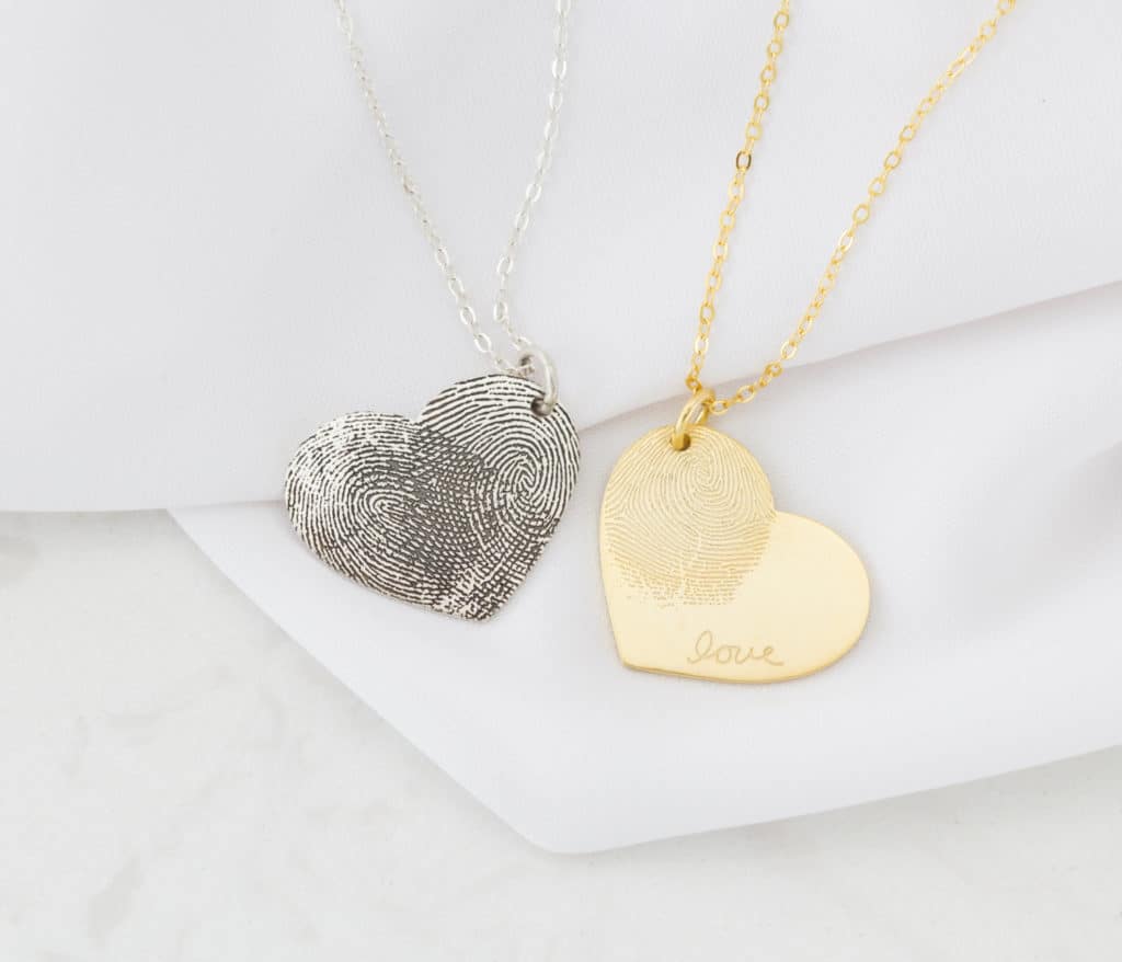 personalized fingerprint jewelry