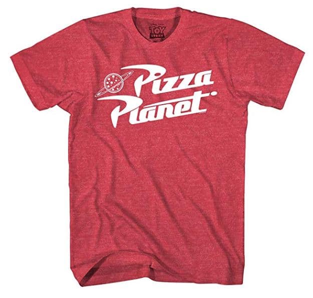 Disney shirts for men - Toy Story "Pizza Planet"